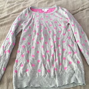 Motherhood Maternity polka dot sweater size small